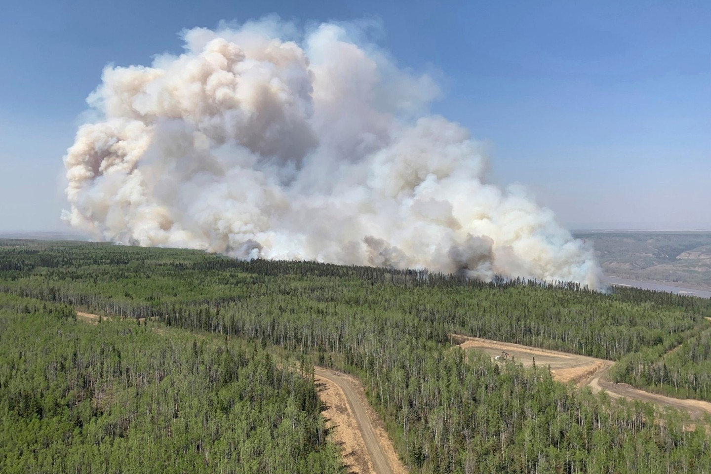 Die Waldbrände im Westen Kanadas breiten sich weiter aus.