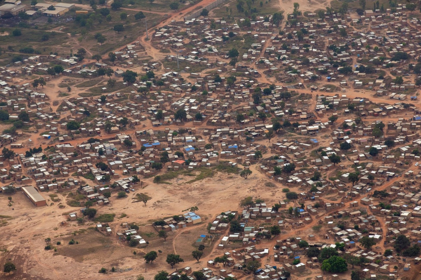 Blick auf Ouagadougou, die Hauptstadt von Burkina Faso.