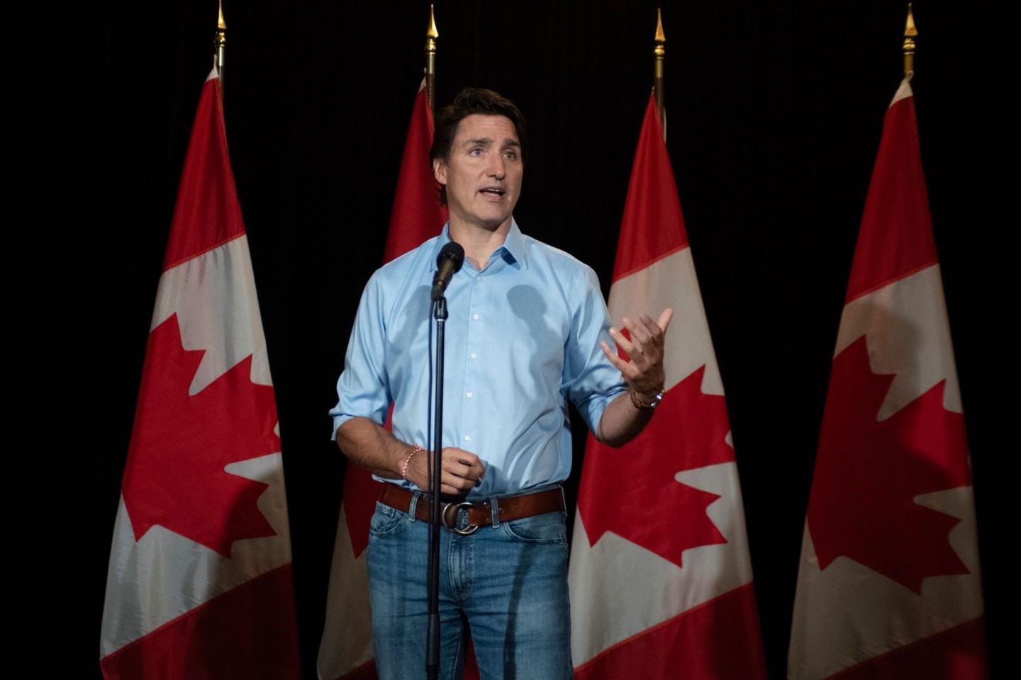 Justin Trudeau kritisiert den Konzern Meta.