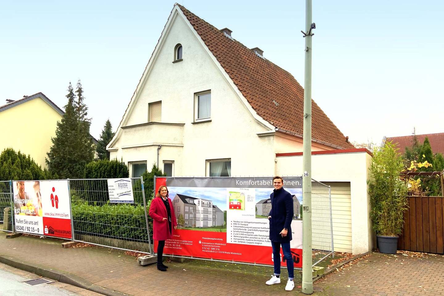 Neubauprojekt der SKW Haus und Grund Immobilien GmbH